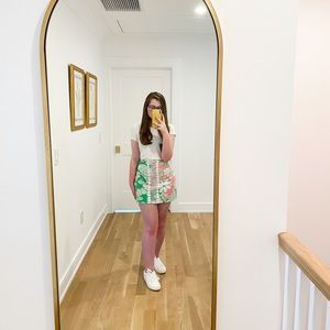 Green and Pink Lilly Pulitzer Skirt